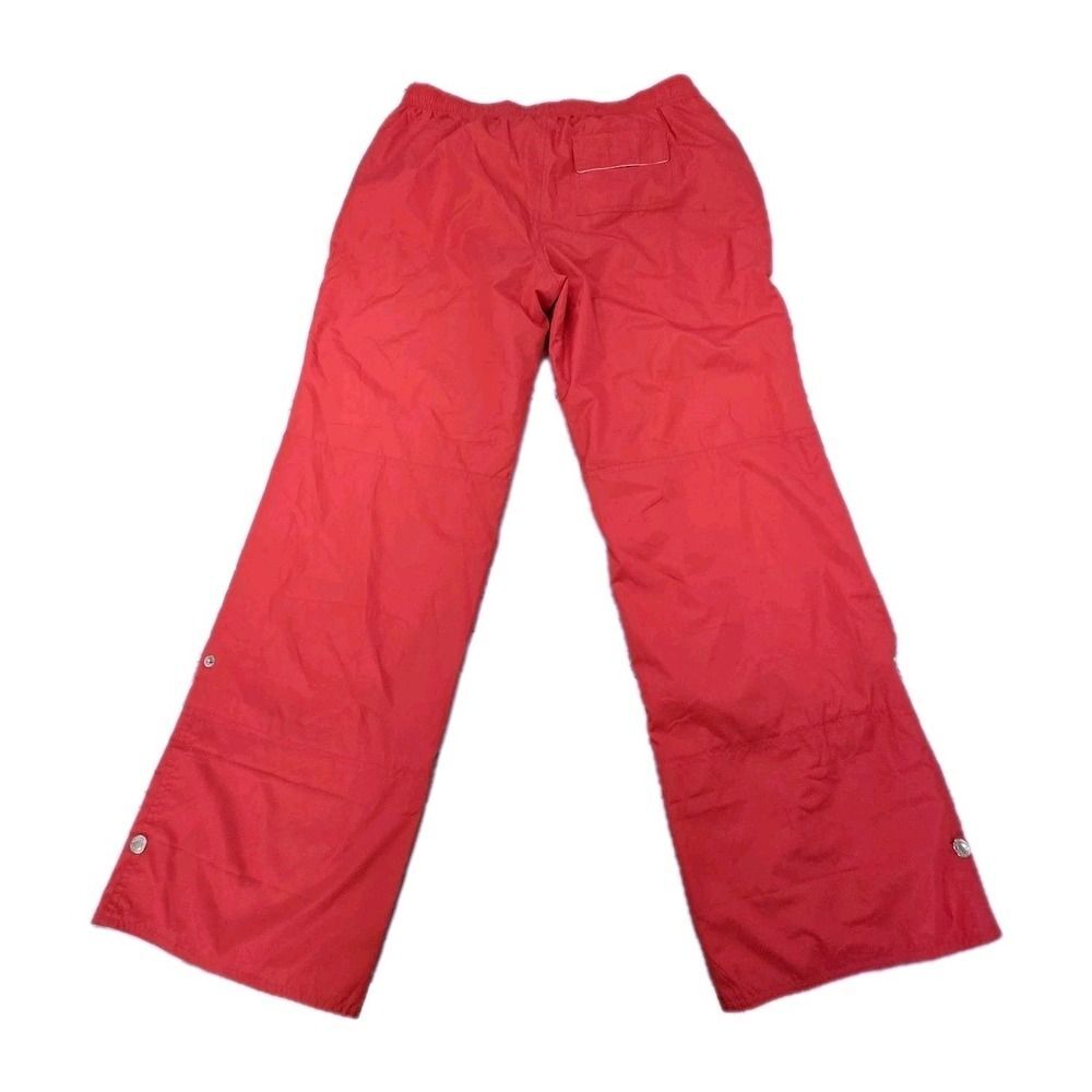 VTG Oleg Cassini Sport‎ 2-in-1 Convertible Track Pants Cherry Pink L Deadstock